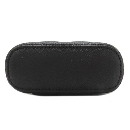 Chanel Shoulder Bag Matelasse Small Vanity Bag Caviar Skin Black Gold Hardware