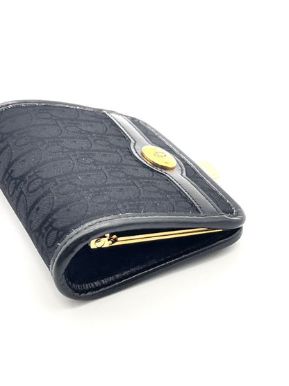 Christian DIOR Coin Case Wallet Coin Purse Trotter 36bs169