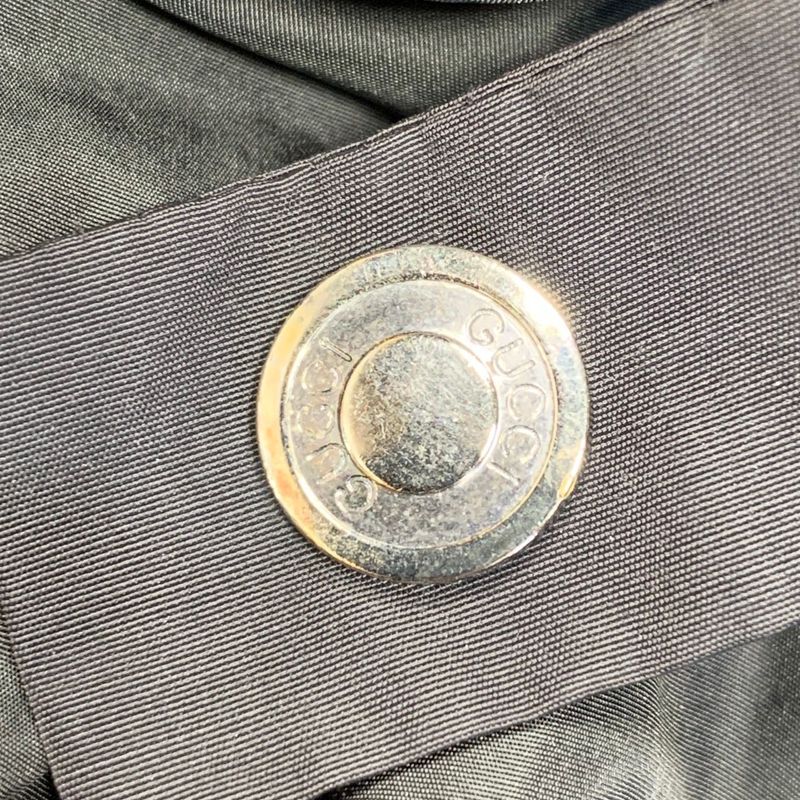 2814 Gucci Nylon Jacket Blouson Size 50 Preowned Men's Black