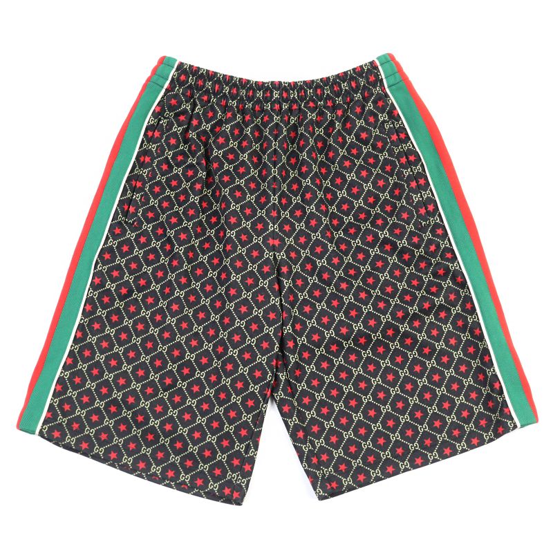 Gucci 575736 GG Star Sherry Line Shorts With Drawstring Rings Multicolor S Made