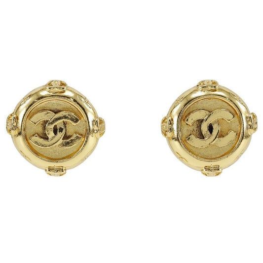 Chanel Gold Plated Ladies 20.3g Earrings
