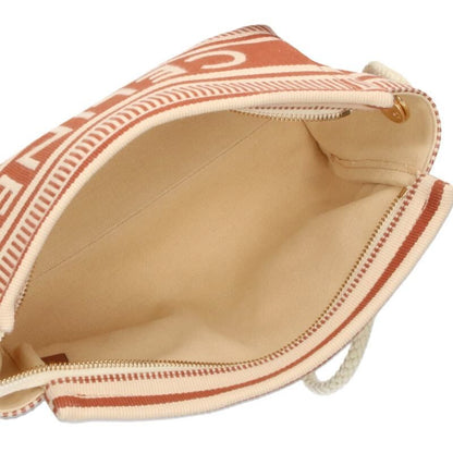 Celine 24SS Tice Pouch 10m552fvv Triomphe Striped Textile Pouch Women