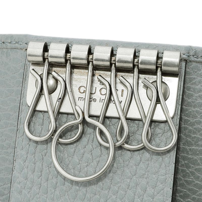 Gucci Key Case GG Marmont Gray