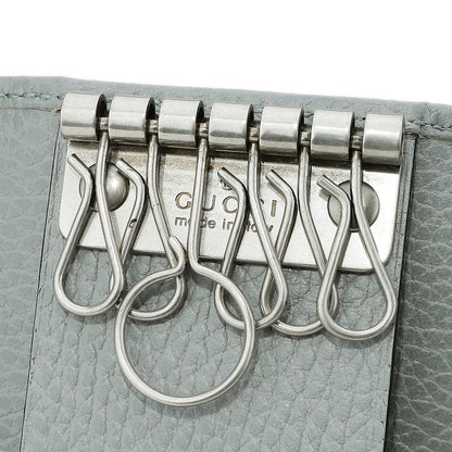 Gucci Key Case GG Marmont Gray