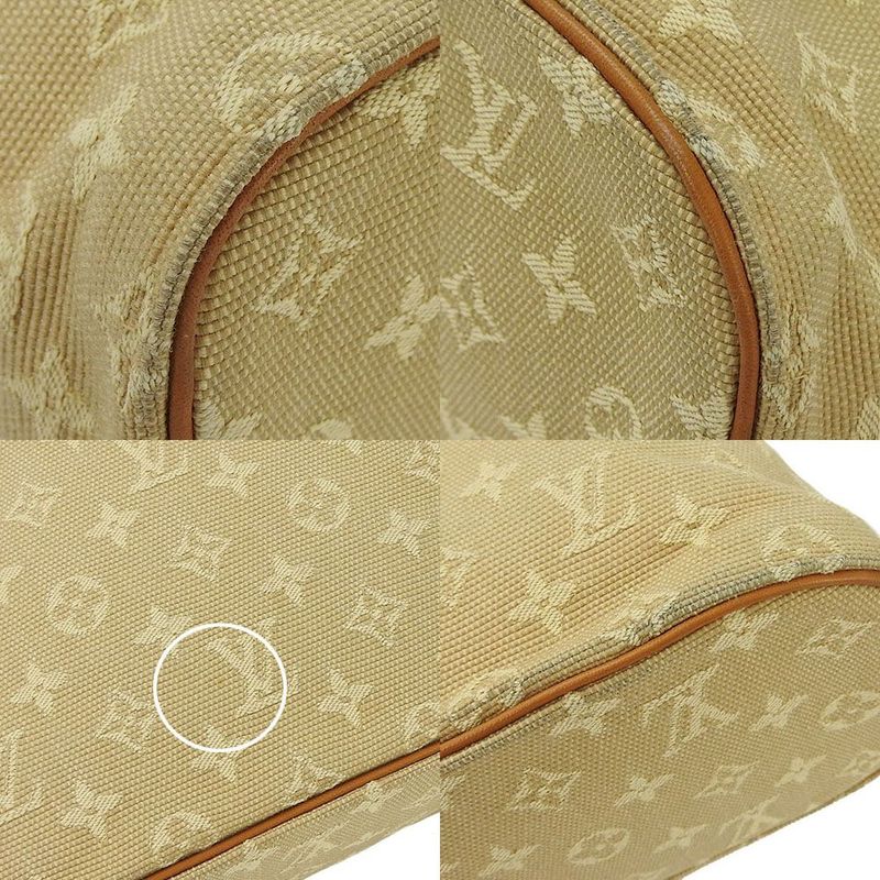 Louis Vuitton Tote Bag Lucille Pmm92684monogram/mini Beigecanvasscuff Leather