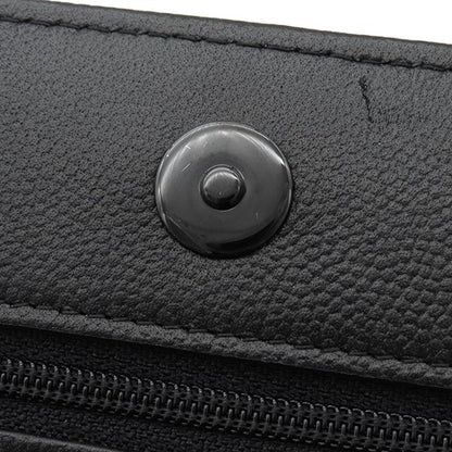 Chanel Chain Wallet Boy Chanel Caviar Skin Black Hardware Black Chain Shoulder