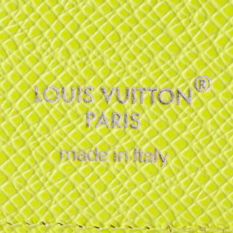 Louis Vuitton Card Case Porte Cult Magnet Lemon Yellow