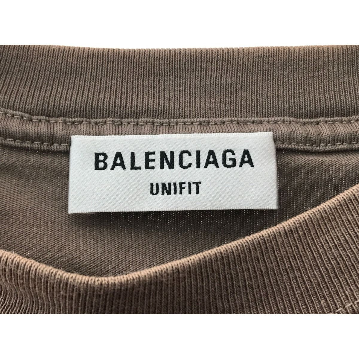 Balenciaga Destroyed Flatground T-Shirt Distressed Size XXS Olive