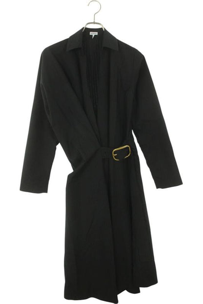 Loewe S540y09xqi Wool Belted Dress Women 34