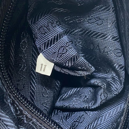 Prada Shoulder Bag Chain Bag Double Chain Shoulder Crossbody Triangle Logo