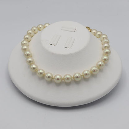 Christian DIOR Necklace Faux Pearl Approx 70.8g Accessories H12365
