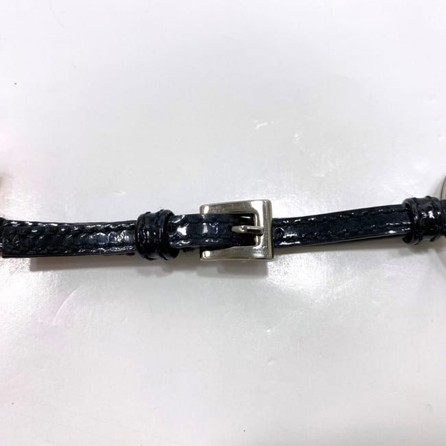 Prada Key Holder Orange Silver Black Excellent Condition Plastic Metal