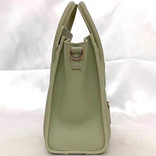Celine 2 way Shoulder Bag Luggage Nano Shopper
