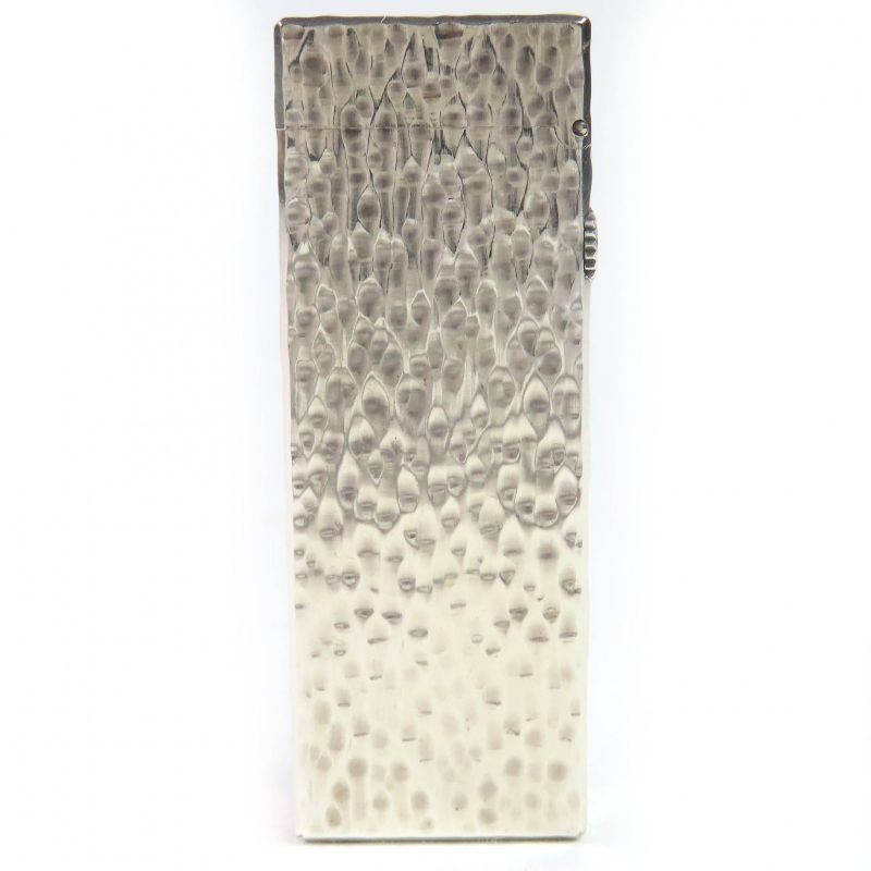 Gucci Square Roller Gas Lighter With All Over Pattern Smoking Goods Silver