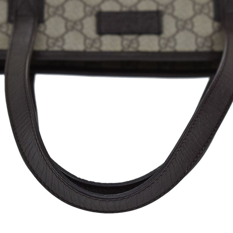 Gucci Shoulder Tote Bag GG Supreme Leather 87kb009