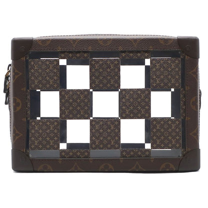Louis Vuitton Slim Soft Trunk Monogram Chess Monogram Canvas Brown