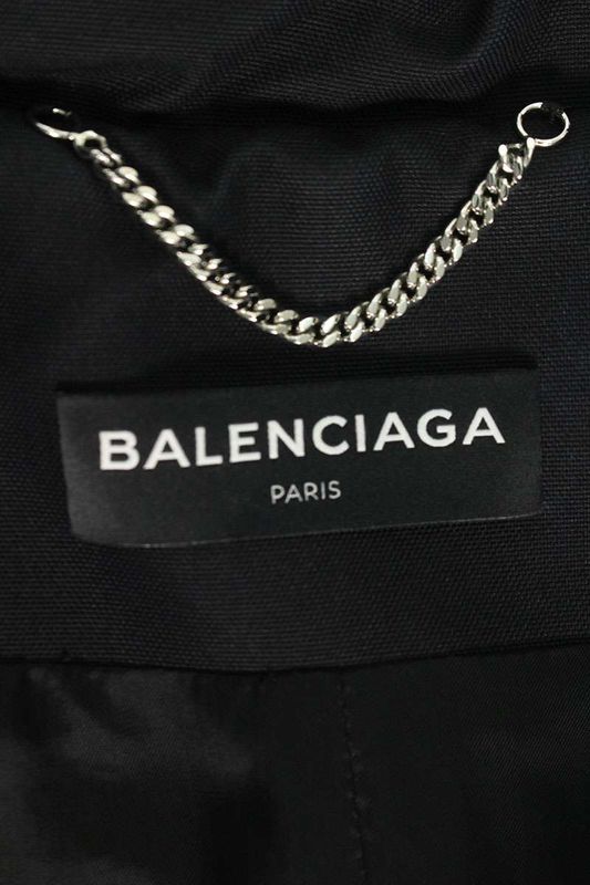 Balenciaga 485737 Ttd06 C Shape Mountain Hoodie Blouson Men 46