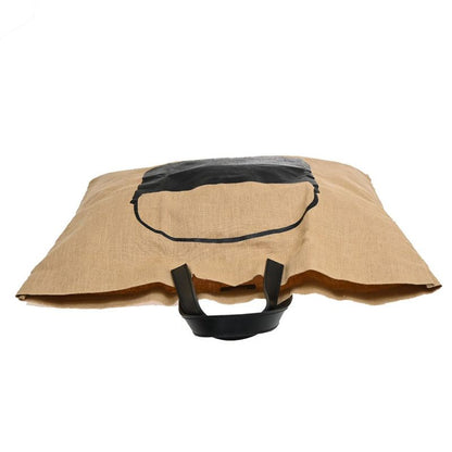 Fendi Tote Bag Logo Canvas Leather 68ka638