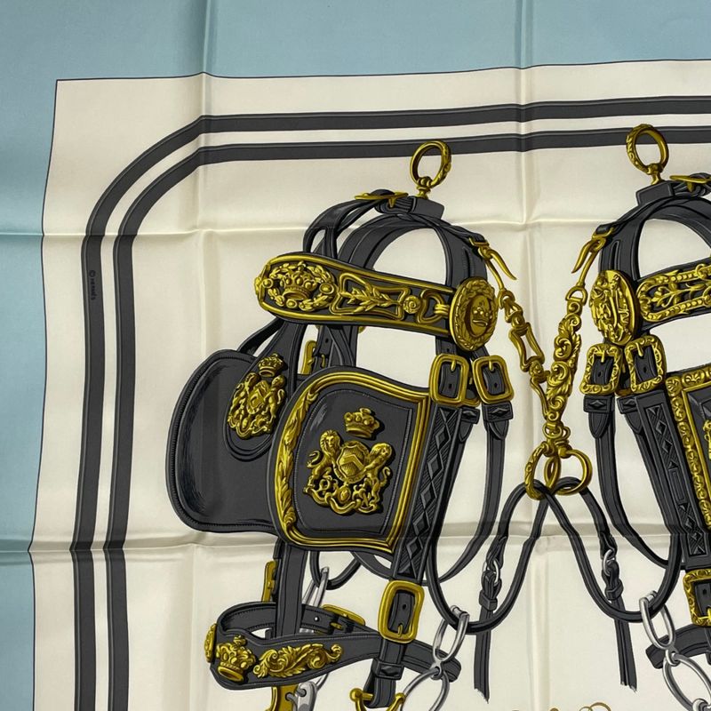 Hermes Scarf Brides De GALA Brides & Gala Navy