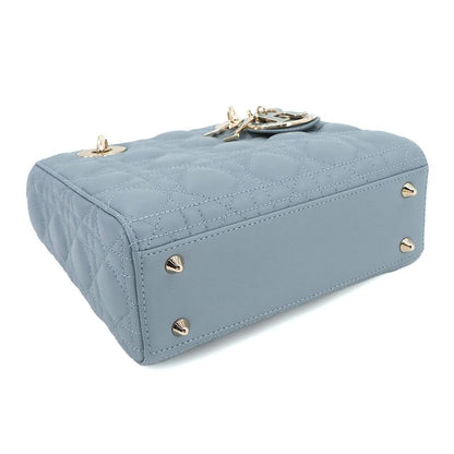 Christian DIOR Canage Lady Dior My Abcdior Small 2way Hand Bag 90291027