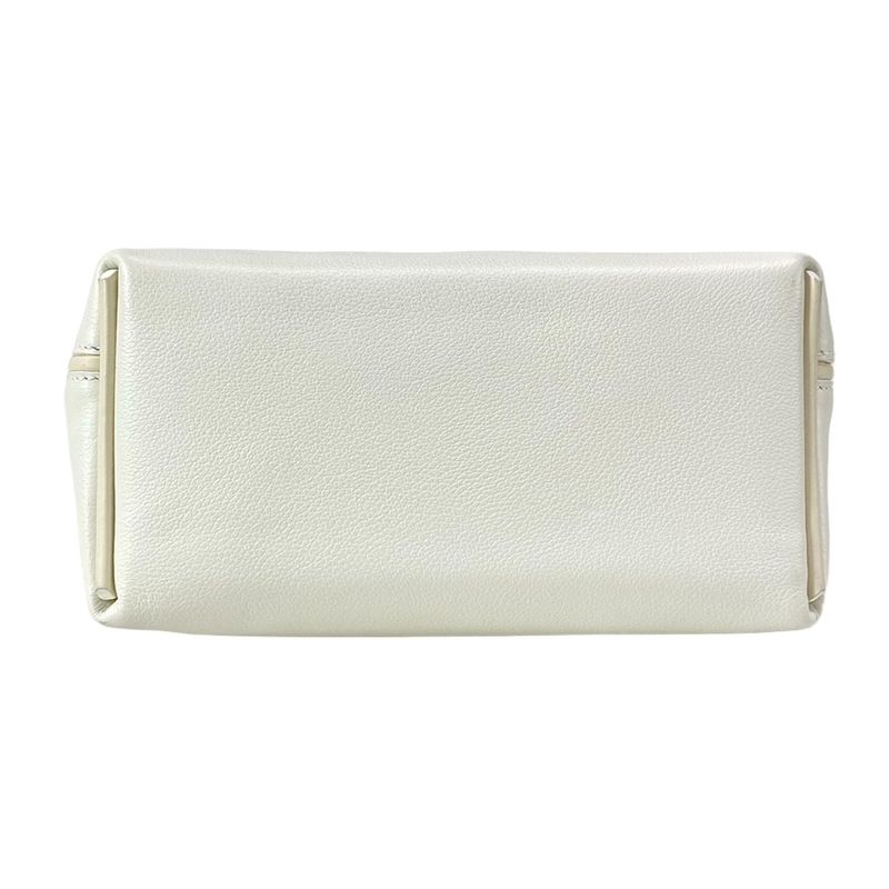 Hermes Sac 24/24 Van Cattle Mini 21 White And Nata Gold Hardware