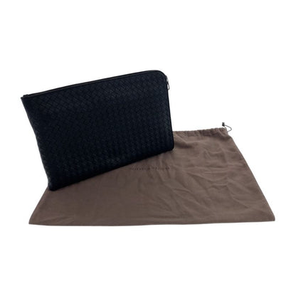 Bottega Veneta Bottega Veneta Intrecciato Black Gunmetal Hardware Leather