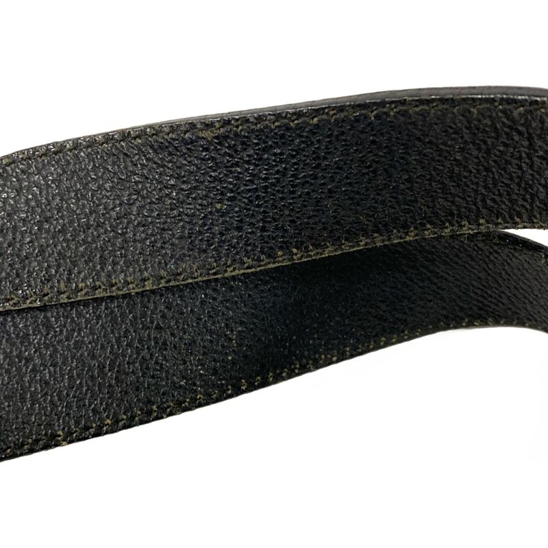 Gucci Backpack Sac Bamboo 32058 Black Leather