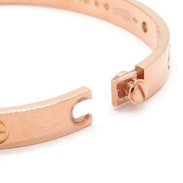 Cartier Bracelet Love Bracelet Half Diamond 4p Diamond 18k Pink Gold Diamond