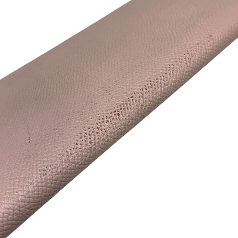 1652 Bvlgari Long Wallet Leather Pink Wallet Silver Hardware 30415