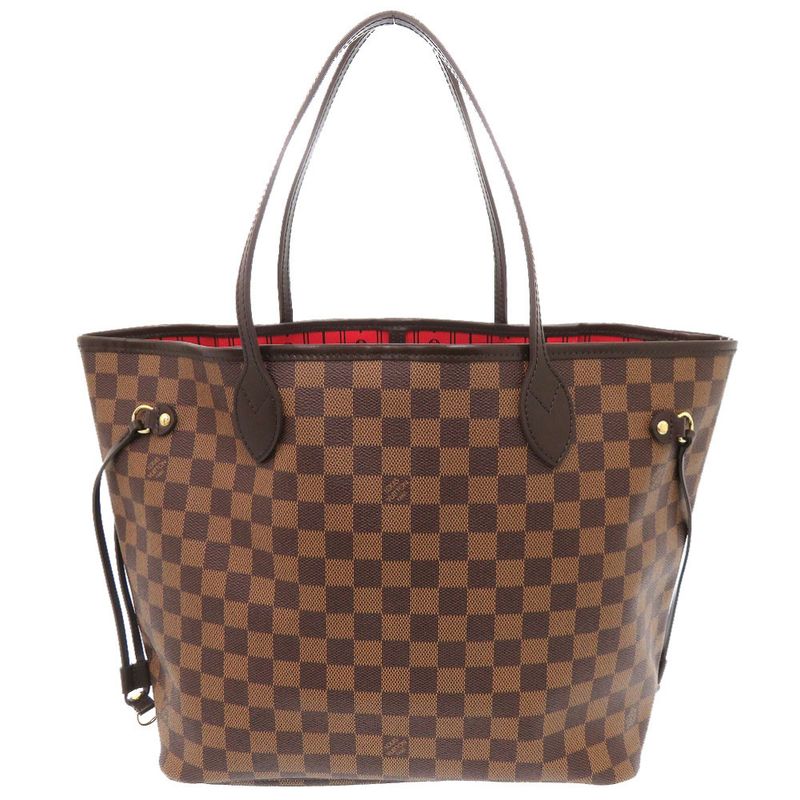 Louis Vuitton Neverfull MM Damier Threes N51105 Tote Bag LV 1285 Louis Vuitton
