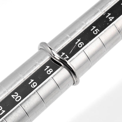 Bvlgari Bulgari Fedi Wedding Pt950platinum #17 Men's 3.72g Ring