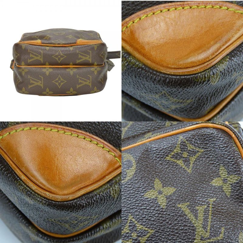 Louis Vuitton Shoulder Bag Amazon M45236 Monogram Nubuck Brown Crossbody Casual