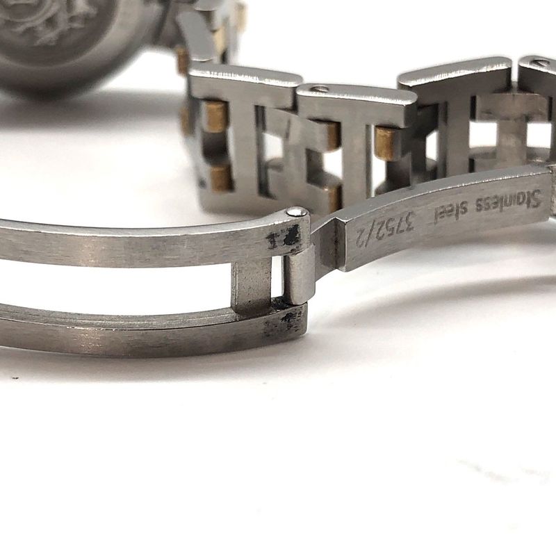 Hermes Clipper Cl4.220 Date Cream Dial Quartz Ladies Watch Working 005913