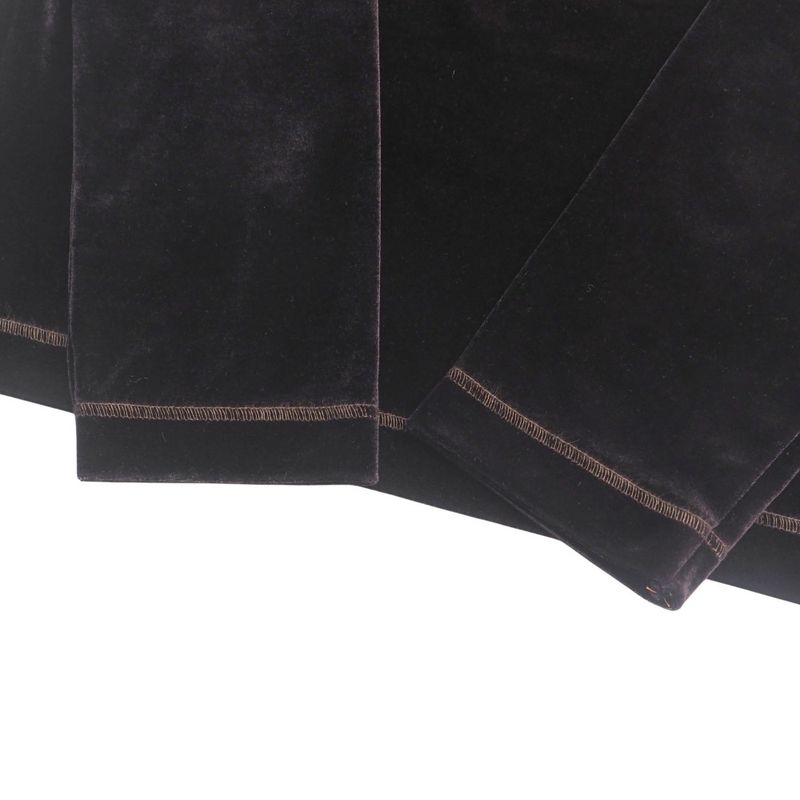 Fendi Vintage Cut And Sewn Size M FF Zucca Logo Velvet Long Sleeves Velour