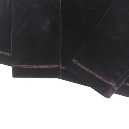 Fendi Vintage Cut And Sewn Size M FF Zucca Logo Velvet Long Sleeves Velour