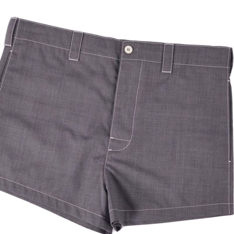 Prada Pants Shorts Wool Bottoms Les