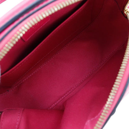 Louis Vuitton Saintonge 2WAY M43556 Monogram Canvas Coquelicot Brown/red Ca1108