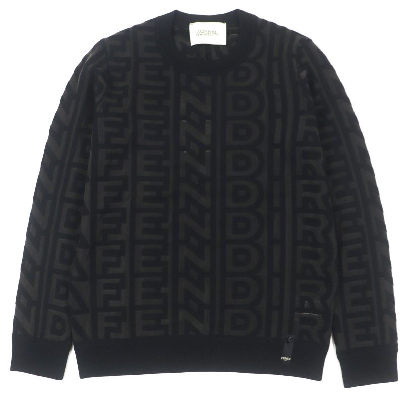 Fendi X MARC Jacobs Fendi X MARC Jacobs 2022 Fzx131 77% Wool Crewneck Knit