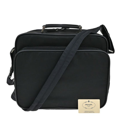 Prada Business Bag Shoulder Handbag Tessuto 2WAY Black 83ka991