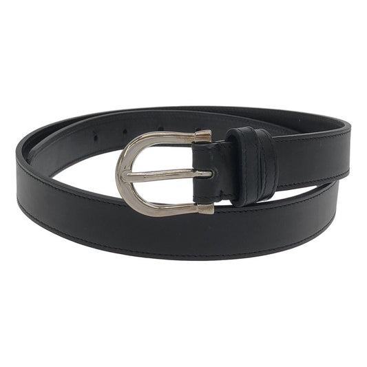 Christian Dior Leather Belt 031act02519 Black T40