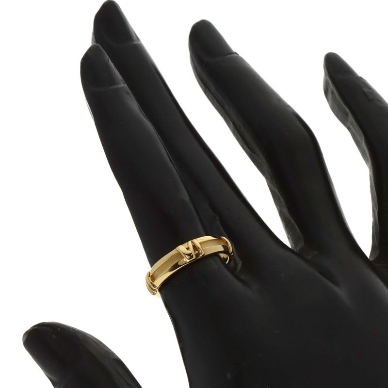 Tiffany & Co Atlas Numérique Ring 18K Yellow Gold Ladies