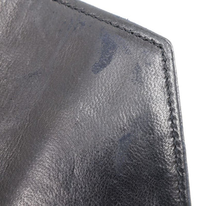 Chanel Chain Shoulder Decacoco Matelasse Vintage Enamel Black Ladies Shoulder