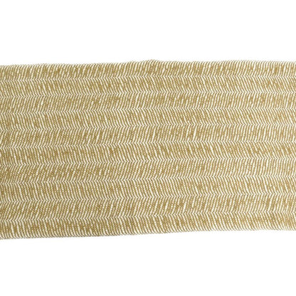 Hermes Muffler - Wavy - Double Face Beige Camel Cashmere Shawl Unisex
