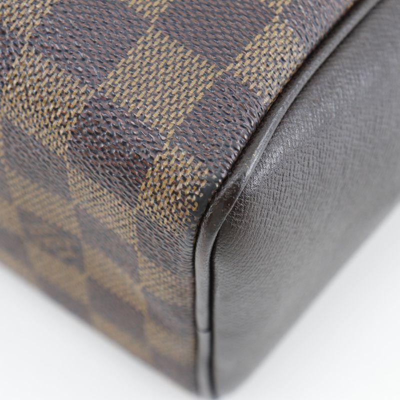 Louis Vuitton Triana N51155 Damier Canvas Brown Vi0958 Ladies Handbag