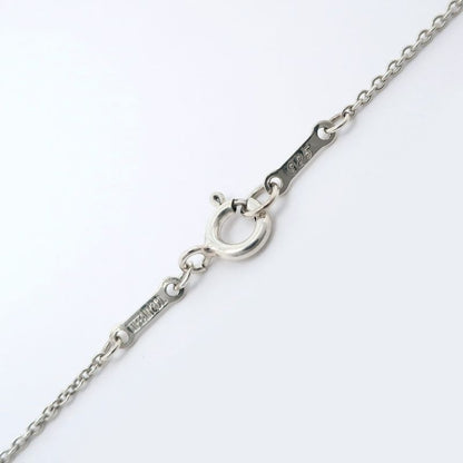 Tiffany & Co Open Heart Elsa Peretti 925 Silver Ladies 2.7g Necklace