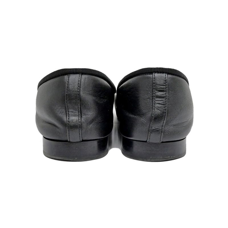 Chanel Valerie Nash Black Ribbon G02819 Size 36C Shoes Women's Women