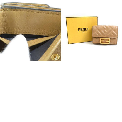 Fendi Trifold Wallet Baguette Micro 8m0395-aajd