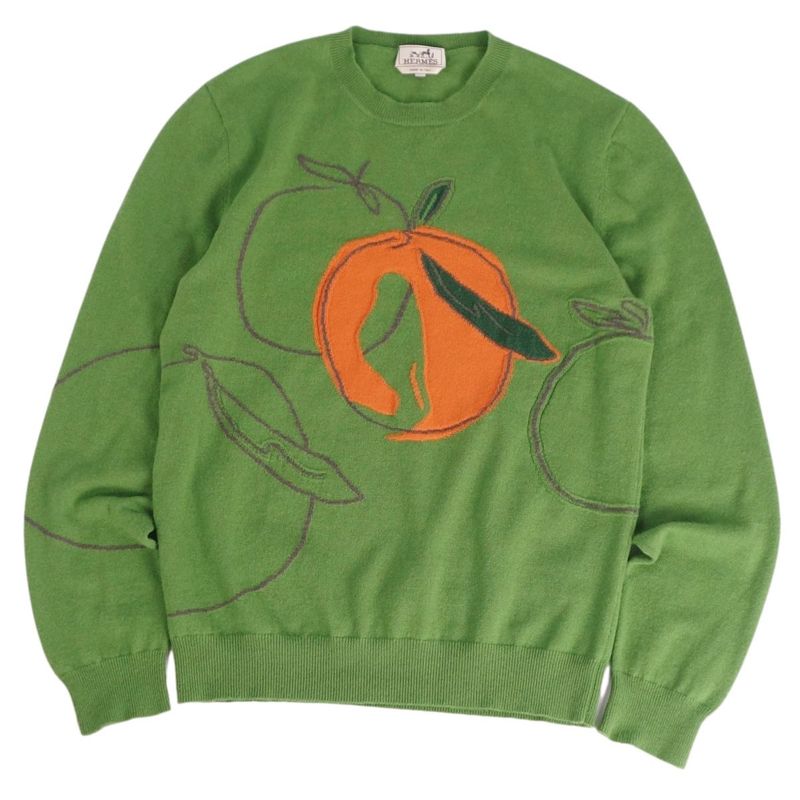 Hermes 2021aw Knitted Sweater Long Sleeve Long