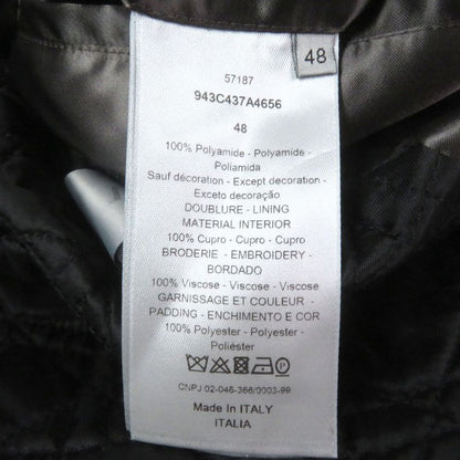 DIOR Homme 19AW 943c437a4656 Saddle Pocket Logo Embroidery MA-1 Bomber Jacket