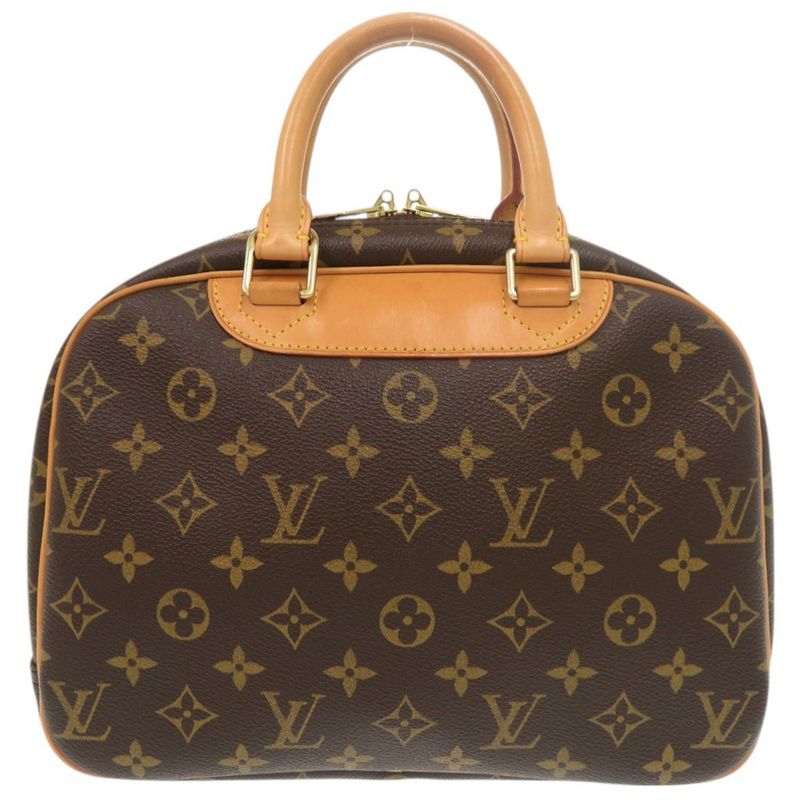 Louis Vuitton Trouville Monogram M42228 Brown Handbag LV 0750 Louis Vuitton